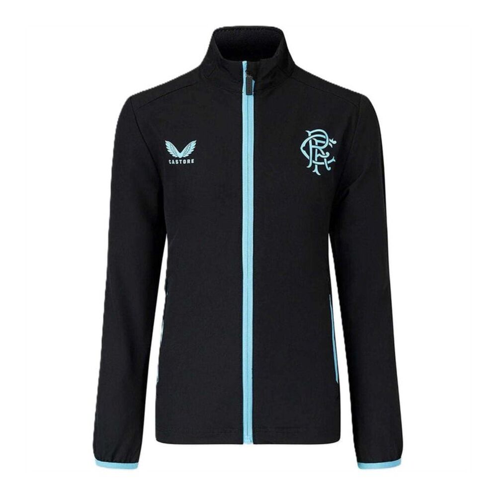 Castore Womens/Ladies Rangers FC Travel Jacket / Brilliant White